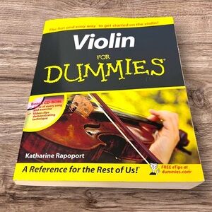 Violin for Dummies Book with CD- ROM